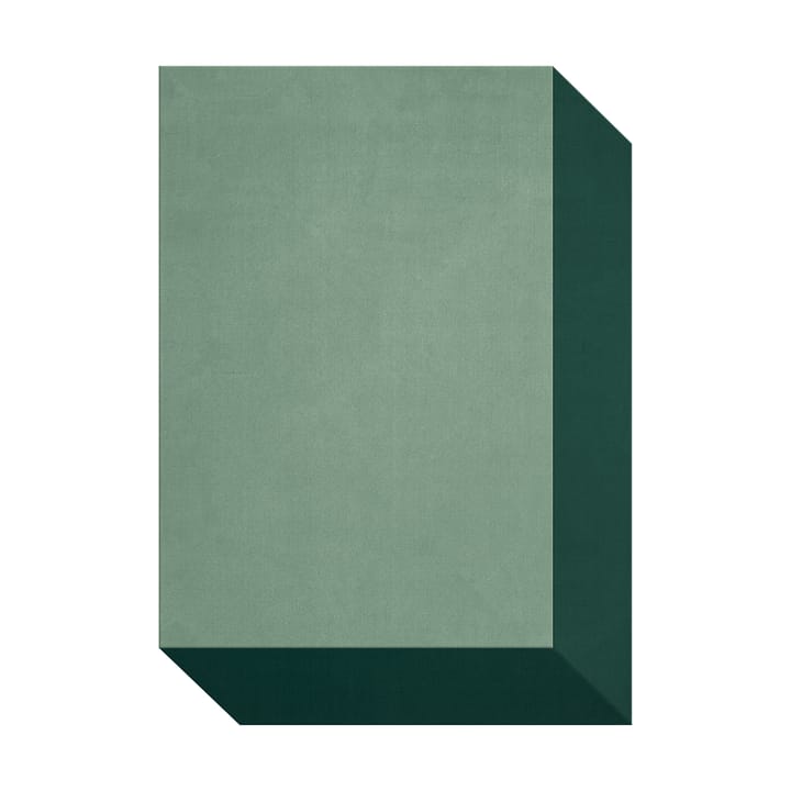Teklan box villamatto - Greens, 250x350 cm - Layered