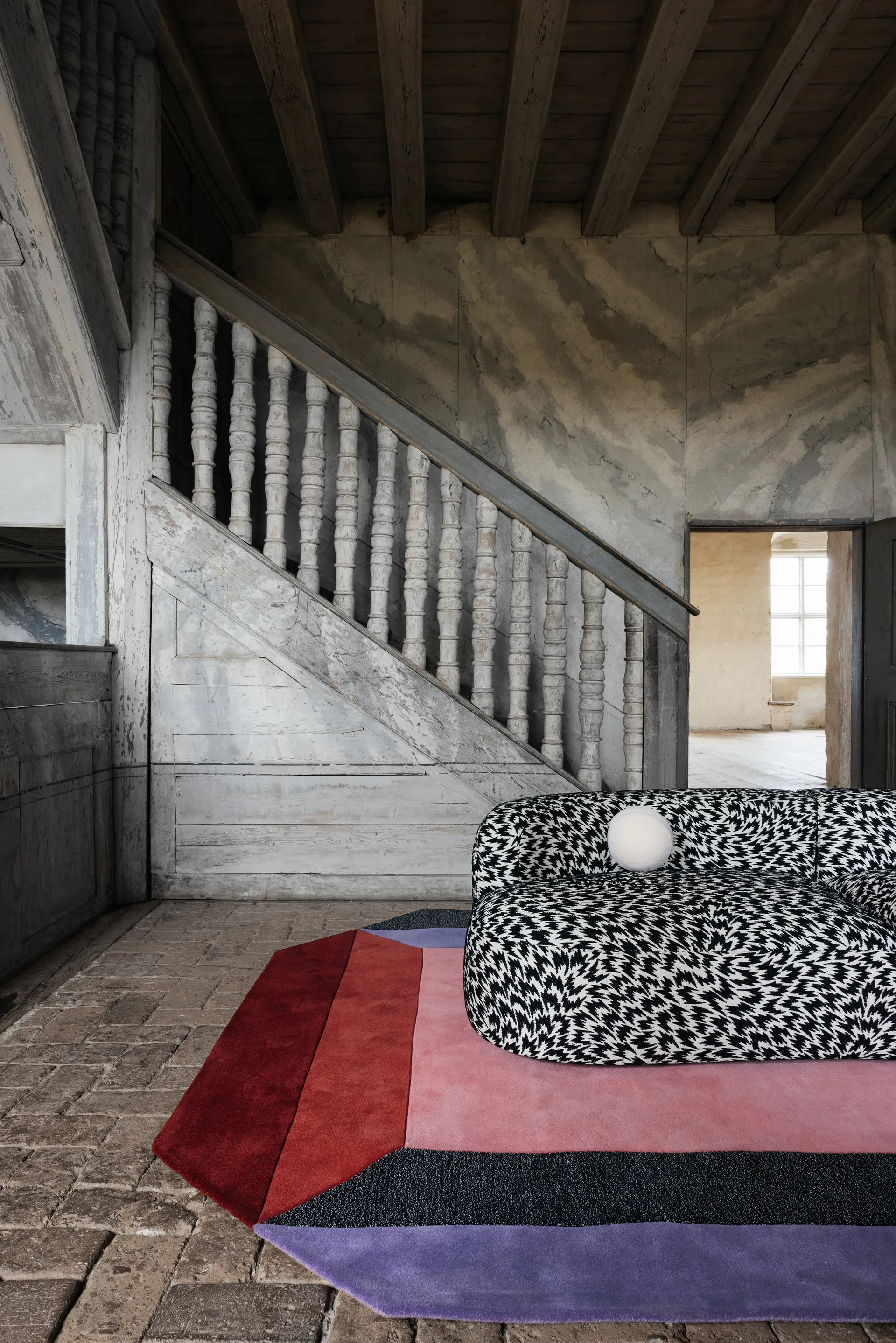 Teklan crystal spectrum villamatto, Multi, 300x400 cm Layered