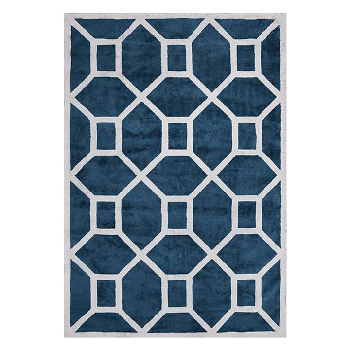 Viskoosi entrance matto, 160 x 250 cm - midnight blue (sininen) - Layered