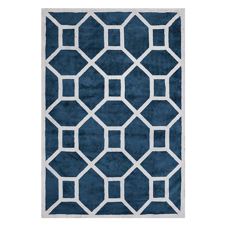 Viskoosi entrance matto, 160 x 250 cm, midnight blue (sininen) Layered