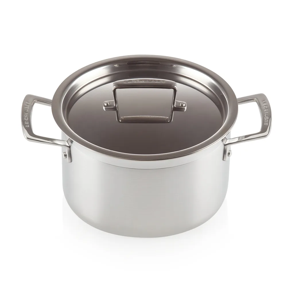 Le Creuset 3-Ply kannellinen pata, 4 l Le Creuset