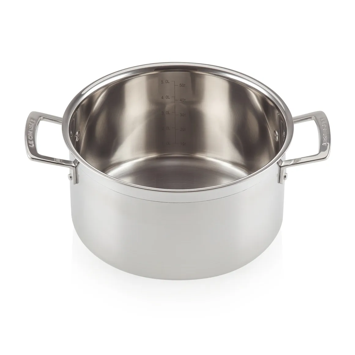 Le Creuset 3-Ply kannellinen pata, 6 l Le Creuset