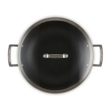 Le Creuset 3-Ply non-stick -wokkipannu lasikannella - 4,3 l - Le Creuset
