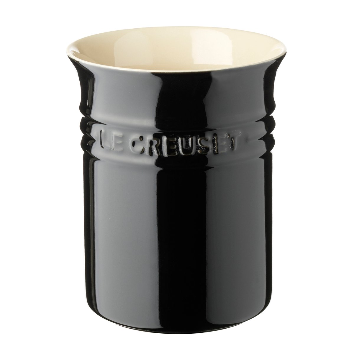 Le Creuset aterimien ja ottimien säilytyspurkki 1,1 l Black