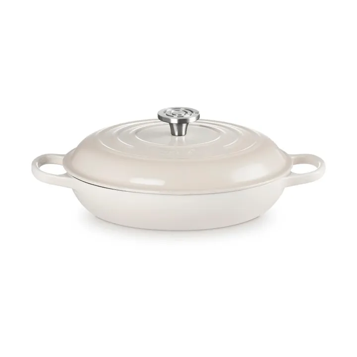 Le Creuset Classic valurauta buffeekasari lasikannella - Marengsi, 3,5 l - Le Creuset
