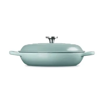 Le Creuset Classic valurauta buffeekasari lasikannella - Merisuola, 3,5 l - Le Creuset