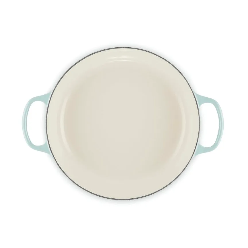 Le Creuset Classic valurauta buffeekasari lasikannella, Merisuola, 3,5 l Le Creuset