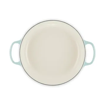 Le Creuset Classic valurauta buffeekasari lasikannella - Merisuola, 3,5 l - Le Creuset