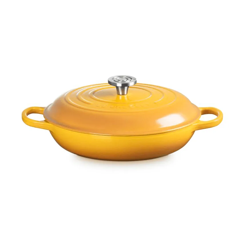 Le Creuset Classic valurauta buffeekasari lasikannella, Nectar, 3,5 l Le Creuset