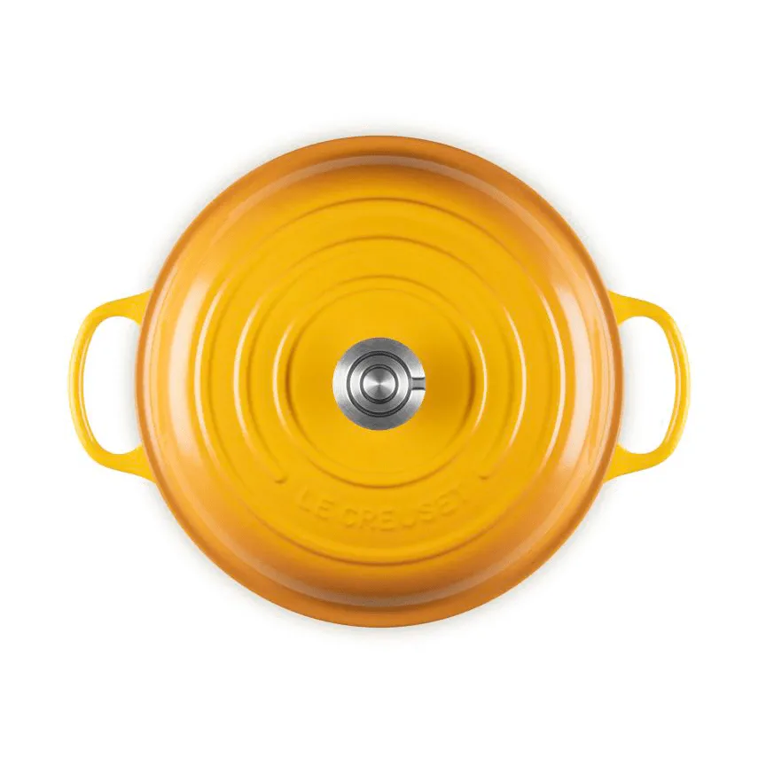 Le Creuset Classic valurauta buffeekasari lasikannella, Nectar, 3,5 l Le Creuset