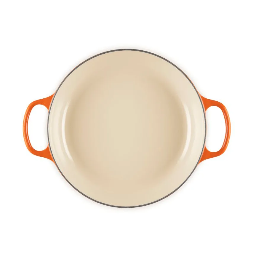 Le Creuset Classic valurauta buffeekasari lasikannella, Volcanic, 3,5 l Le Creuset