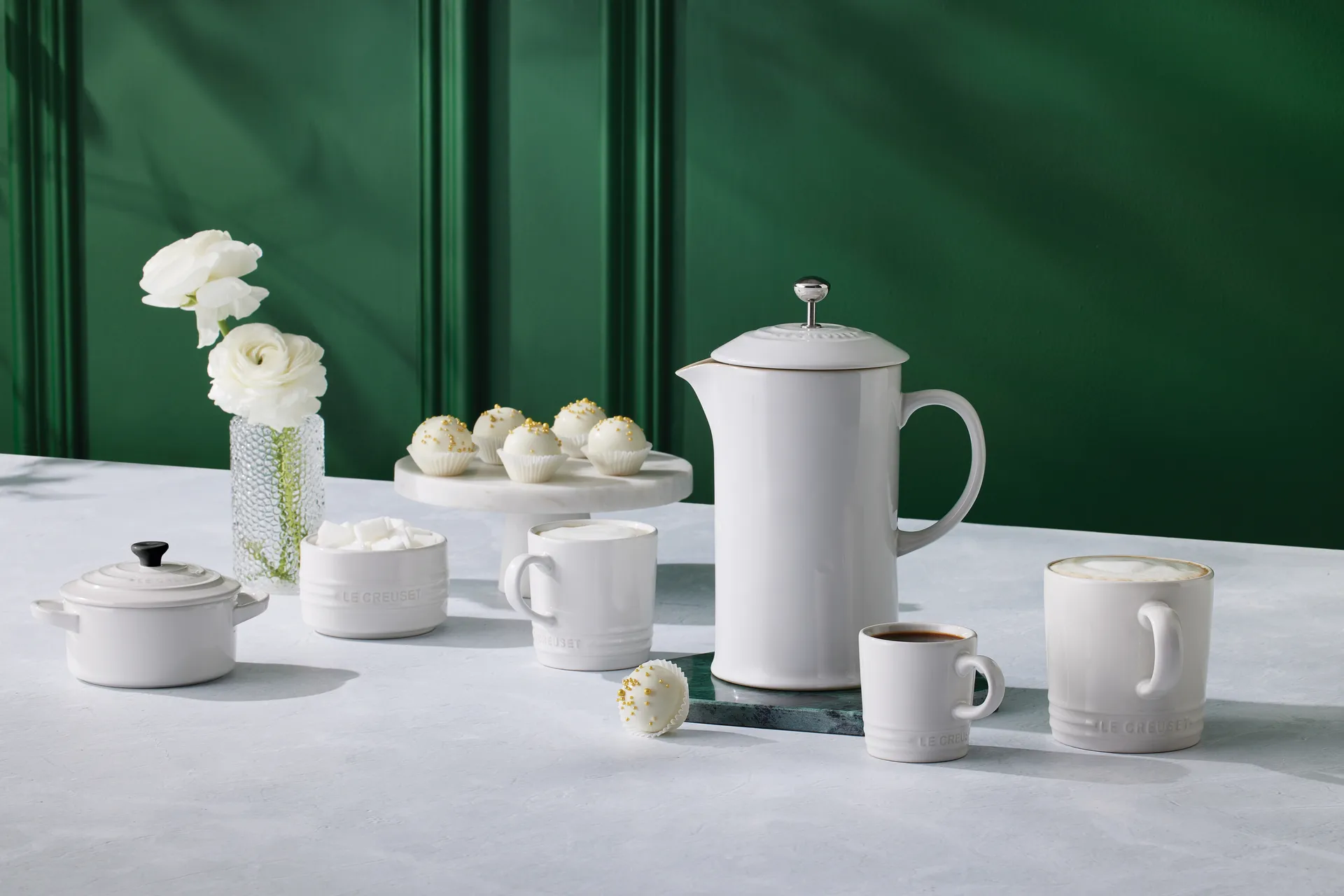 Le Creuset -espressokuppi 10 cl, Valkoinen Le Creuset