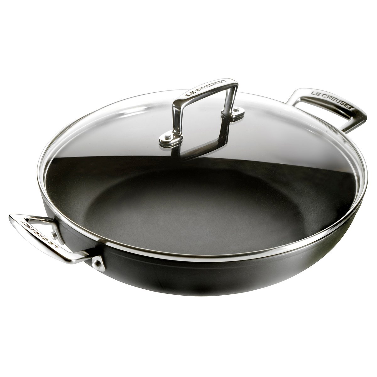 Le Creuset -haudutuspata kannella 30 cm | Skandinaavinen Sisustus | Padat | Musta