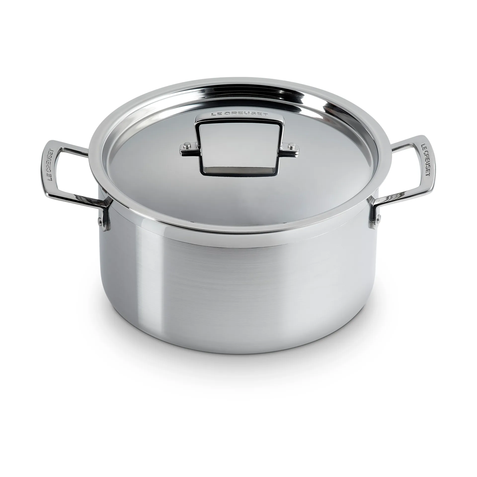 Le Creuset kattila- ja paistinpannusetti, Ruostumatonta terästä, 3 osaa Le Creuset