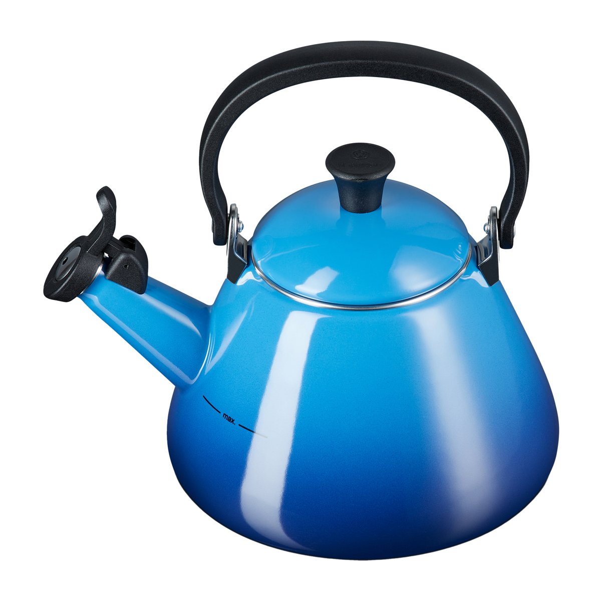 Le Creuset Kone Kettle -vesipannu Azure blue | Skandinaavinen Sisustus | Sininen