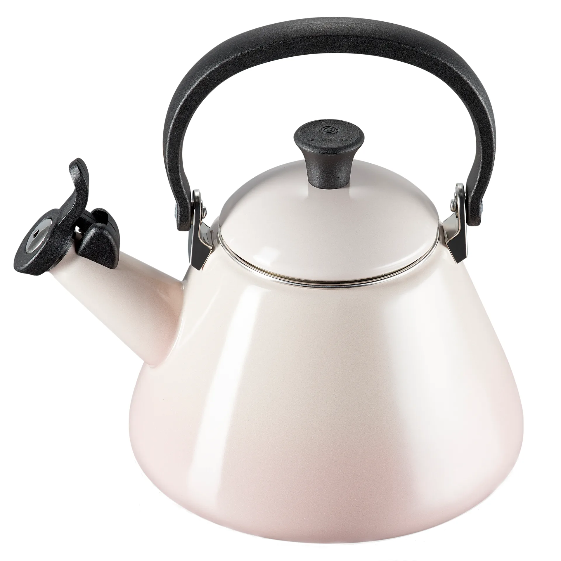 Le Creuset Kone Kettle -vesipannu, Shell pink Le Creuset