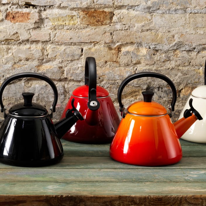 Le Creuset Kone Kettle -vesipannu, Volcanic Le Creuset