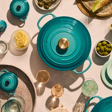 Le Creuset Minipata 10 cm - Bleu Riviera - Le Creuset