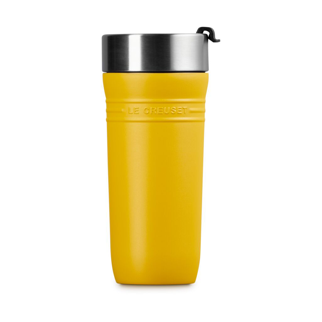Le Creuset On The Go muki 0,35 L Nectar | Skandinaavinen Sisustus | Termosmukit | Keltainen