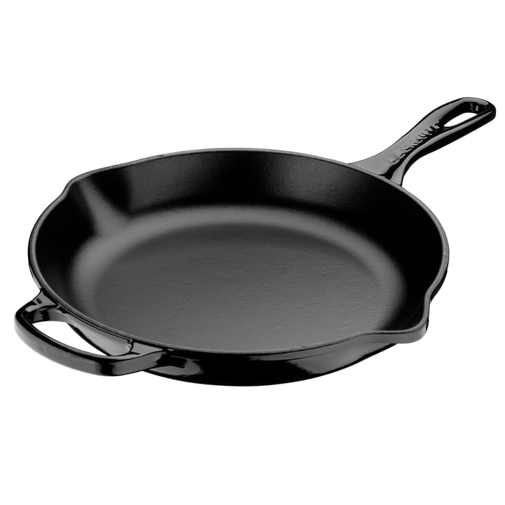 Le Creuset Paistinpannu jossa valurautainen kädensija 30 cm - Musta - Le Creuset