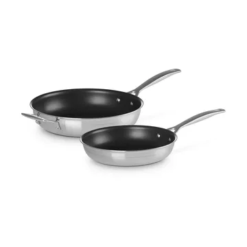 Le Creuset paistinpannusetti non stick - Ruostumaton teräs, 2 osaa - Le Creuset