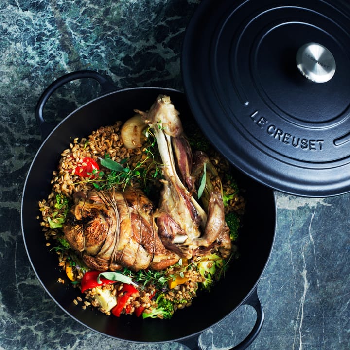 Le Creuset -pata 32 cm, Matte black Le Creuset