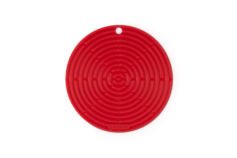 Le Creuset patakinnas Ø20 cm Cerise | Skandinaavinen Sisustus | Patalaput & Uunikintaat | Punainen