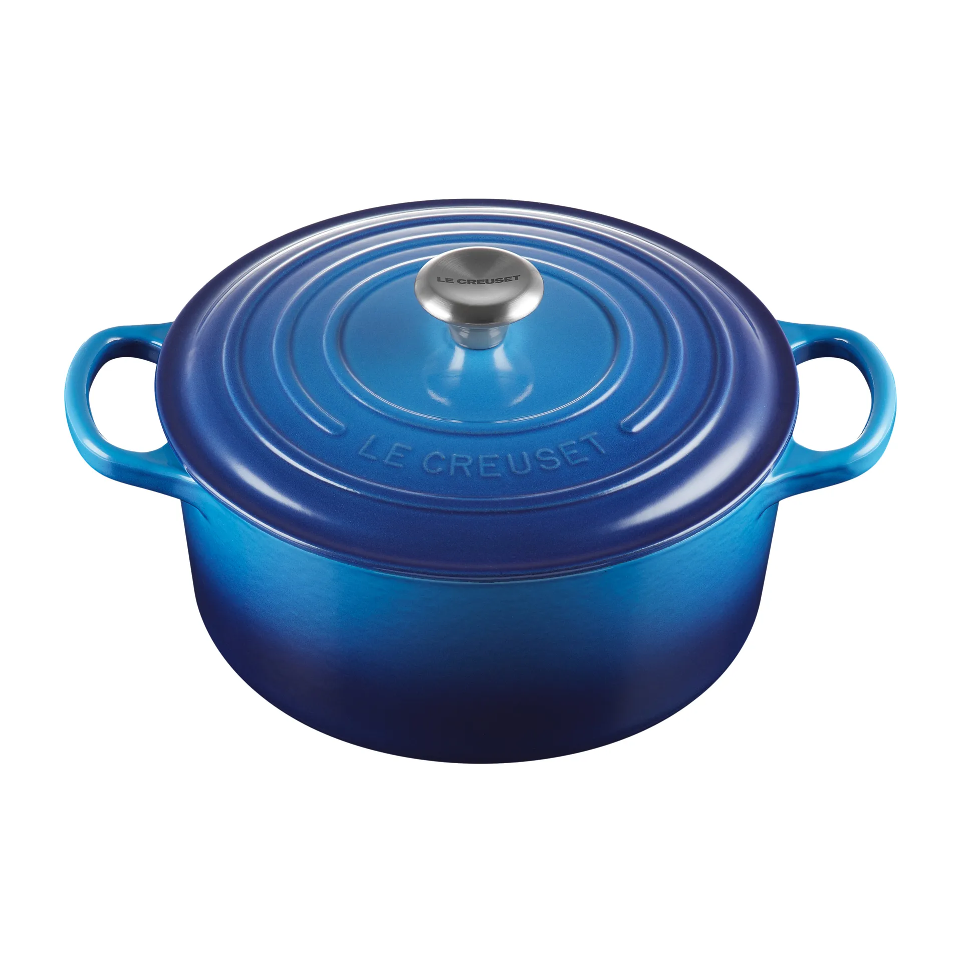 Le Creuset pyöreä pata 3,3 l, Azure blue Le Creuset