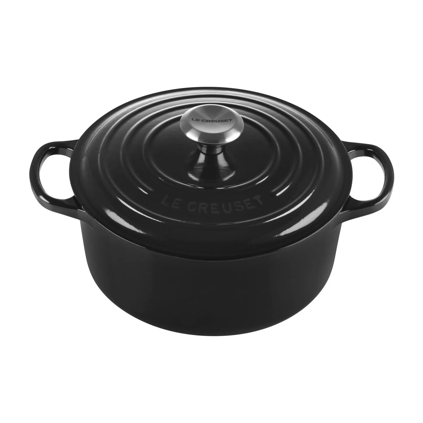 Le Creuset pyöreä pata 3,3 l, Black Le Creuset