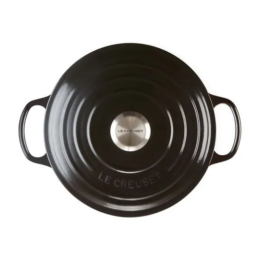Le Creuset pyöreä pata 3,3 l, Black Le Creuset