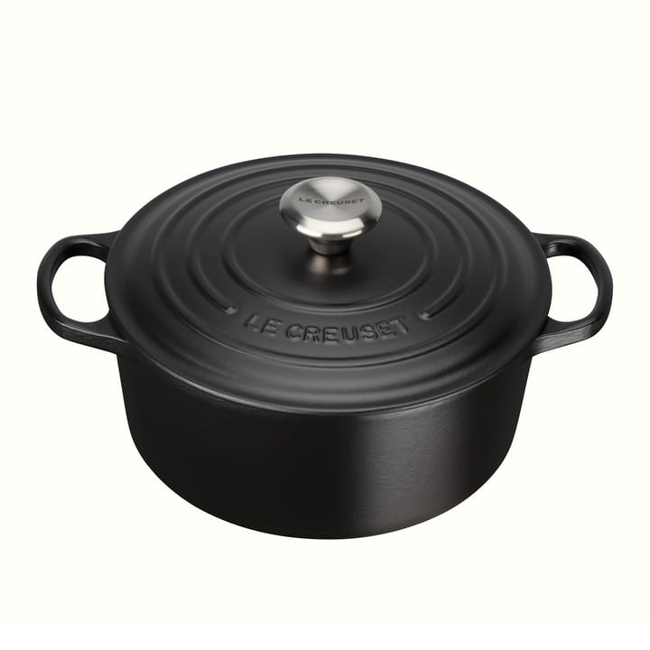 Le Creuset Pyöreä pata 4.2 l - Mattamusta - Le Creuset