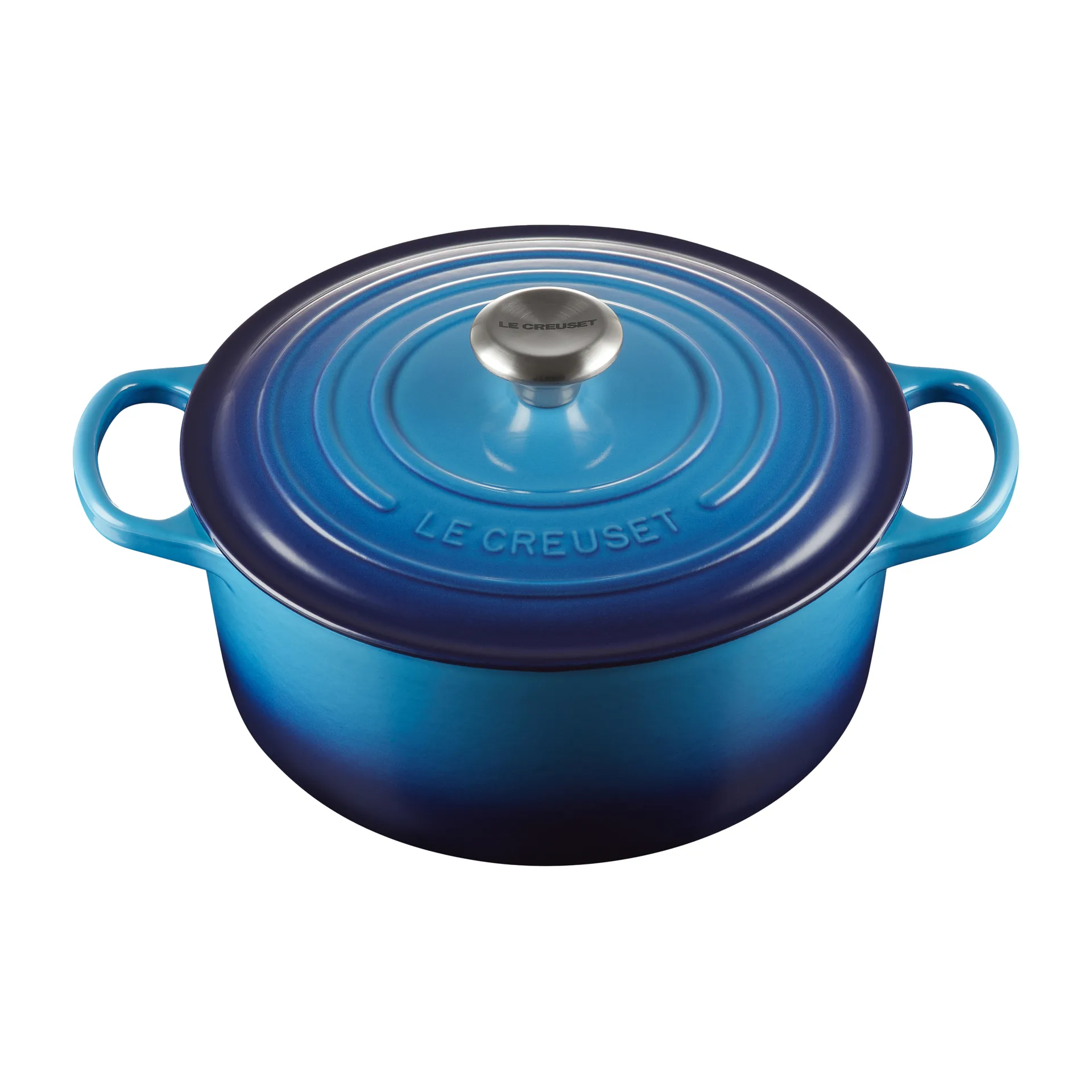 Le Creuset pyöreä pata 5,3 l, Azure blue Le Creuset