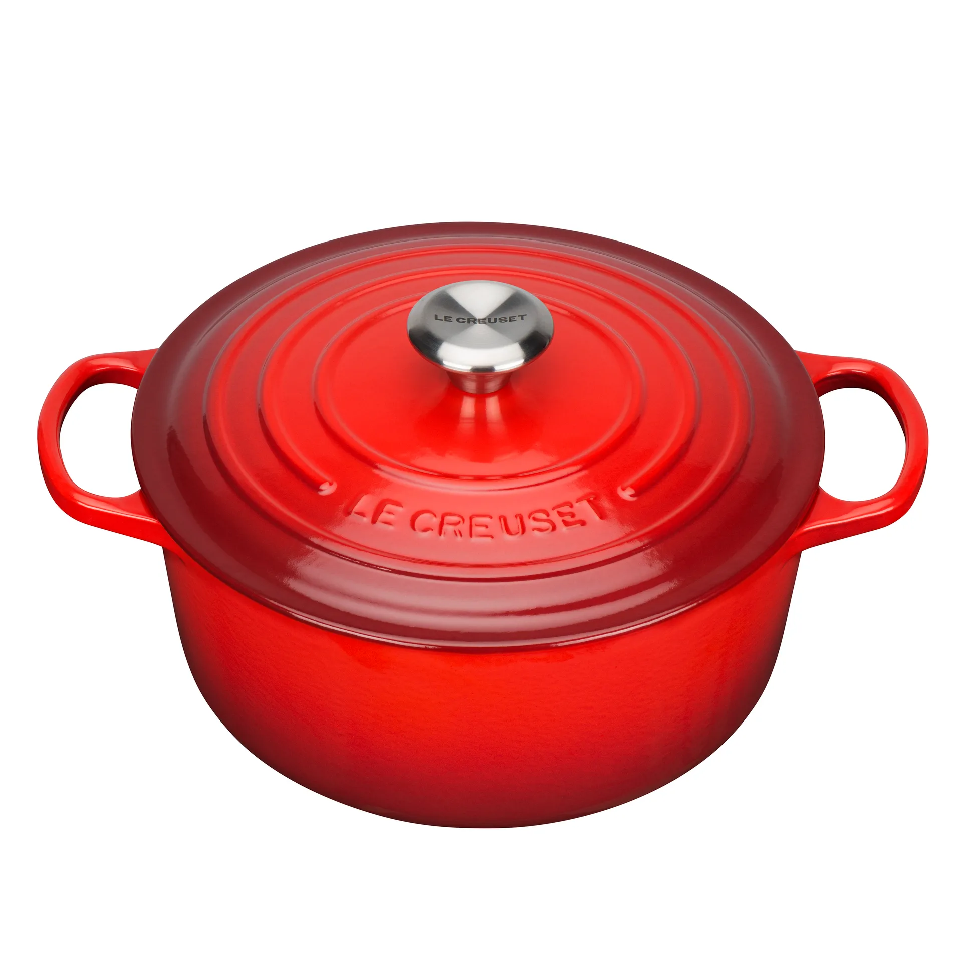 Le Creuset pyöreä pata 5,3 l, Cerise Le Creuset