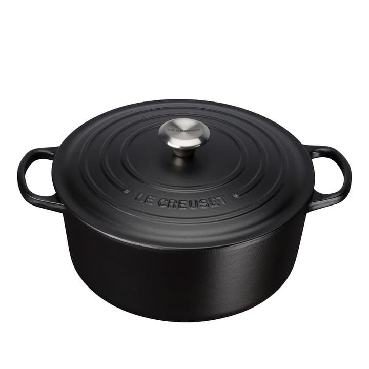 Le Creuset pyöreä pata 5,3 l - Matte black - Le Creuset