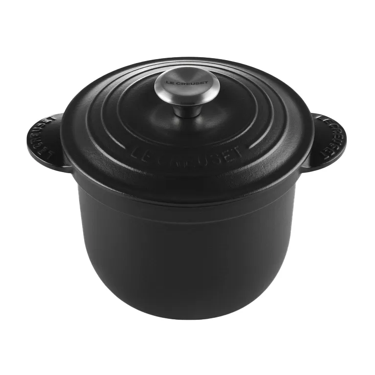 Le Creuset -riisipata 2 l, Matte black Le Creuset