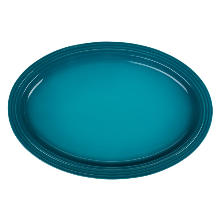 Le Creuset Signature iso tarjoiluvati 46 cm - Caribbean - Le Creuset