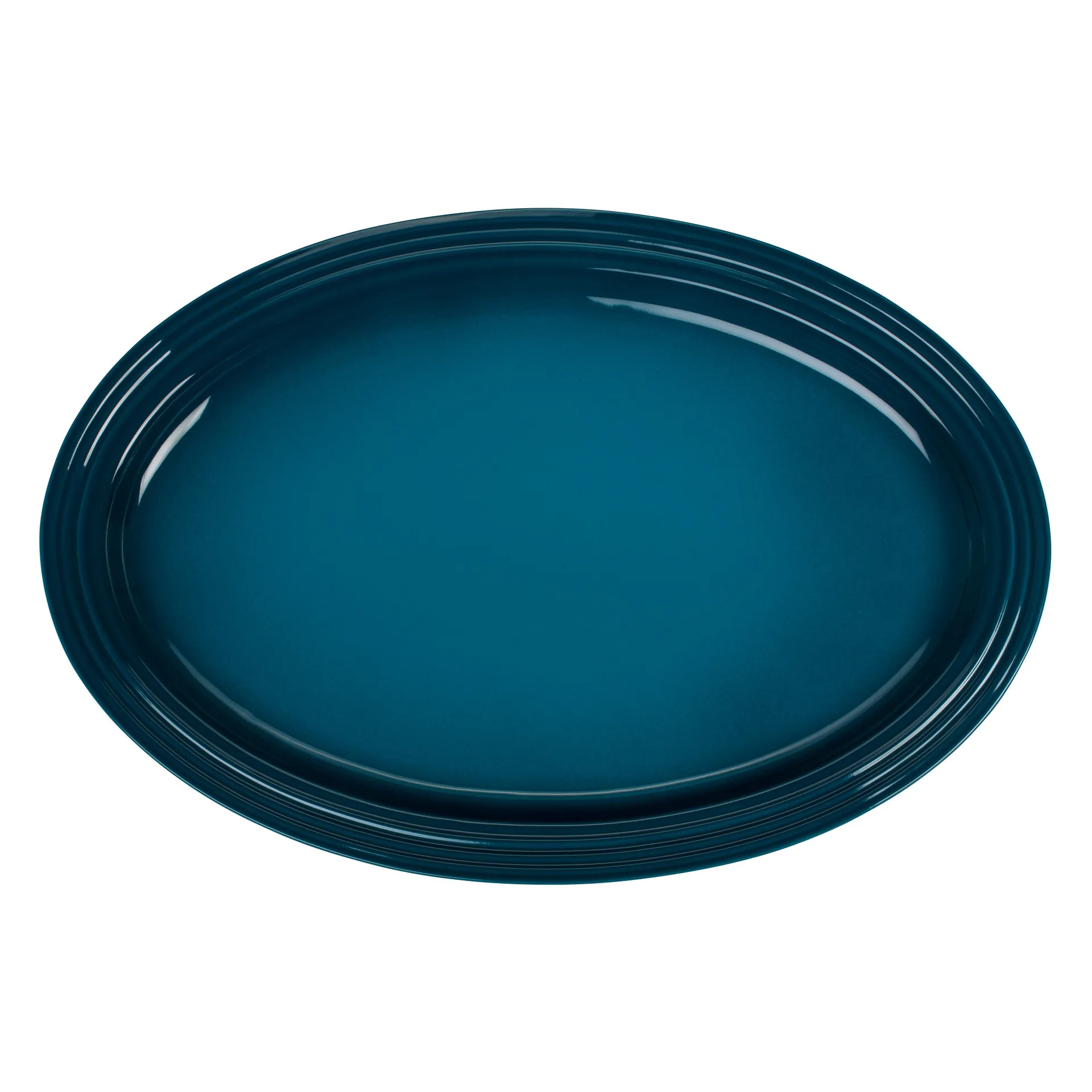 Le Creuset Signature iso tarjoiluvati 46 cm, Deep Teal Le Creuset
