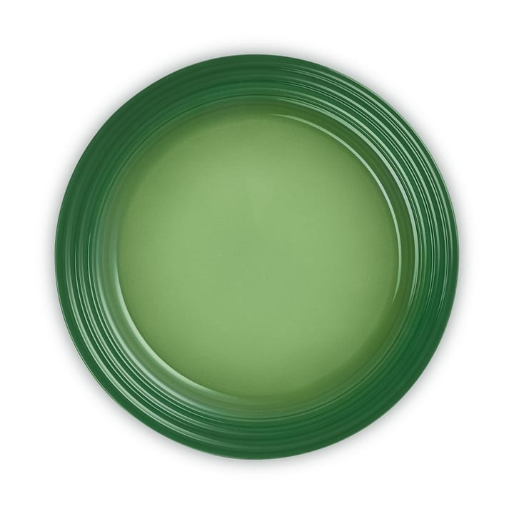 Le Creuset Signature -lautanen 22 cm - Bamboo Green - Le Creuset