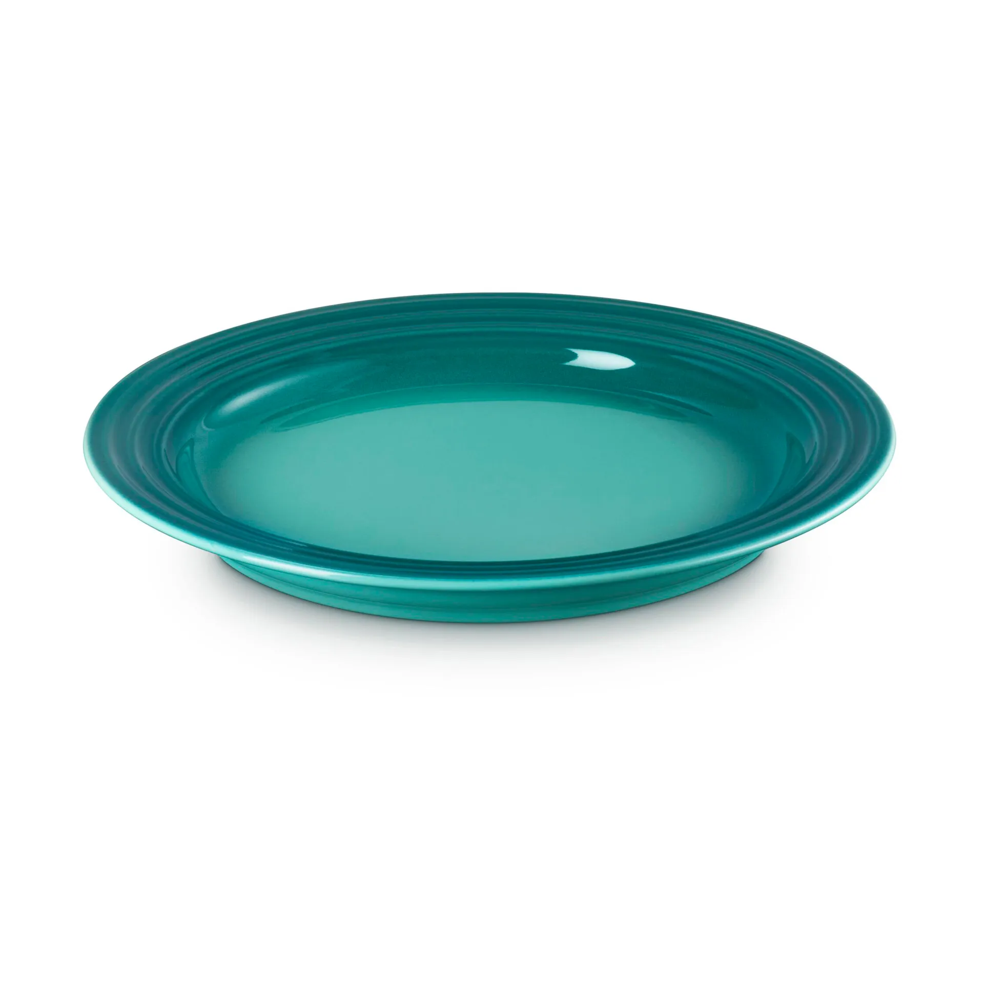 Le Creuset Signature -lautanen 22 cm, Bleu Riviera Le Creuset