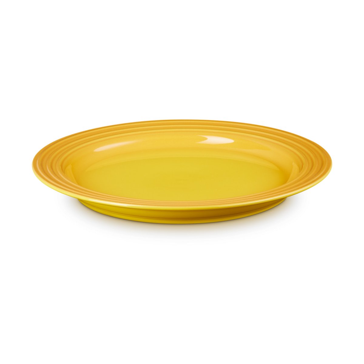 Le Creuset Signature -lautanen 22 cm Nectar | Skandinaavinen Sisustus | Asetit | Keltainen