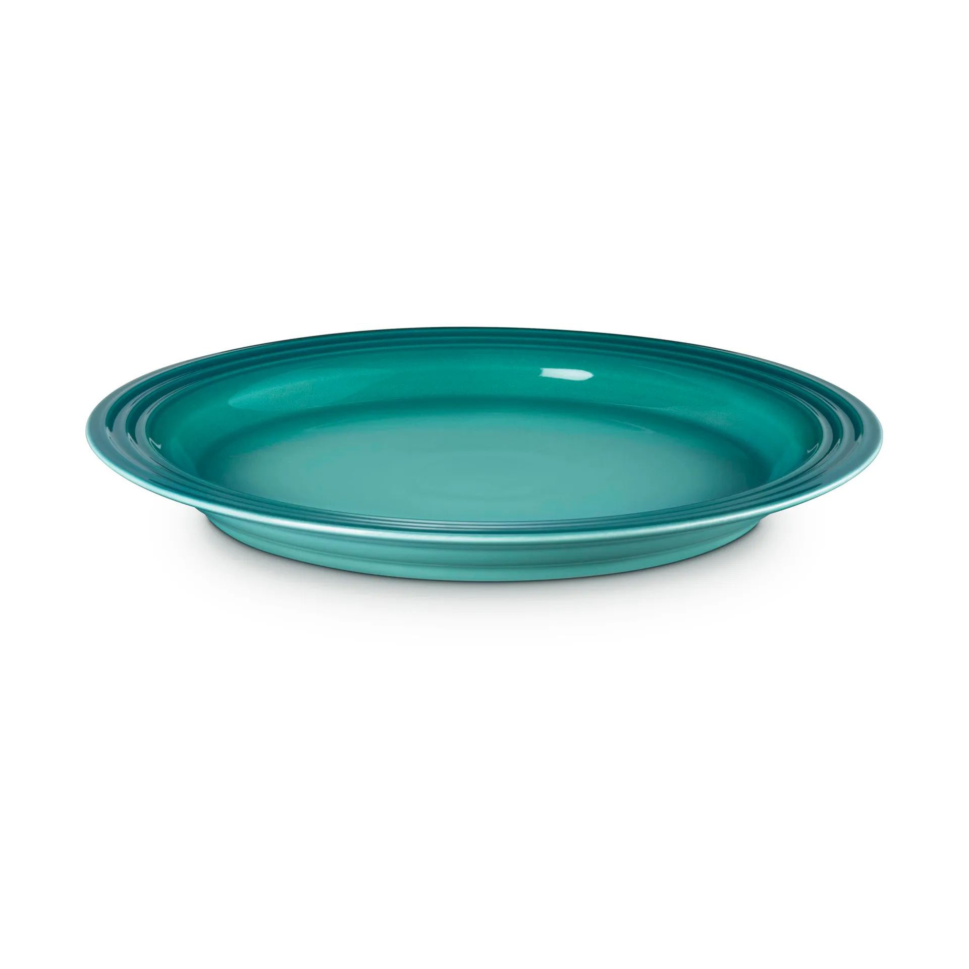 Le Creuset Signature -lautanen 27 cm, Bleu Riviera Le Creuset