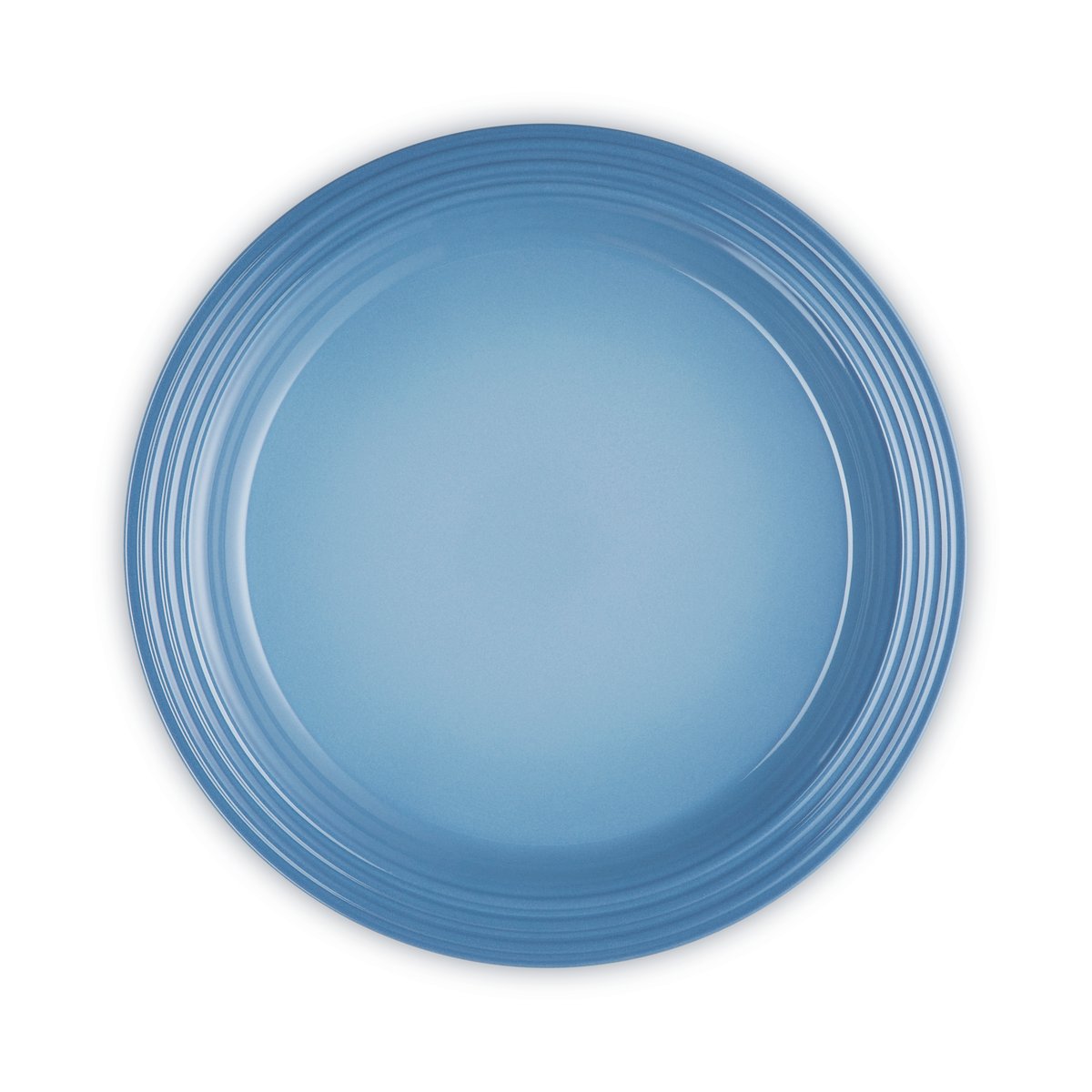 Le Creuset Signature -lautanen 27 cm Chambray | Skandinaavinen Sisustus | Ruokalautaset | Sininen