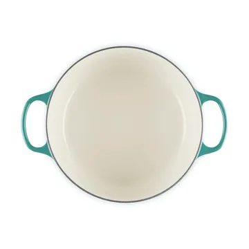 Le Creuset Signature ovaali pata 6,3 l - Bleu Riviera - Le Creuset
