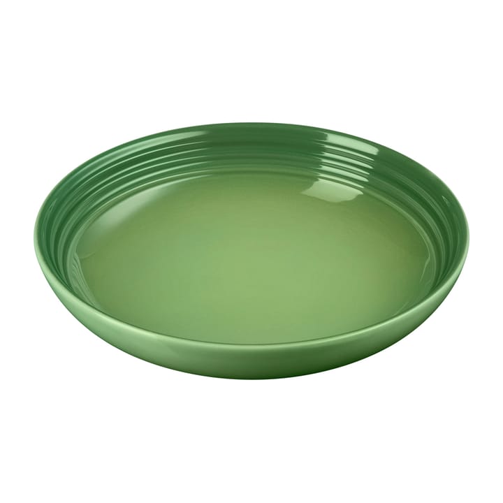 Le Creuset Signature -pastalautanen 22 cm - Bamboo Green - Le Creuset