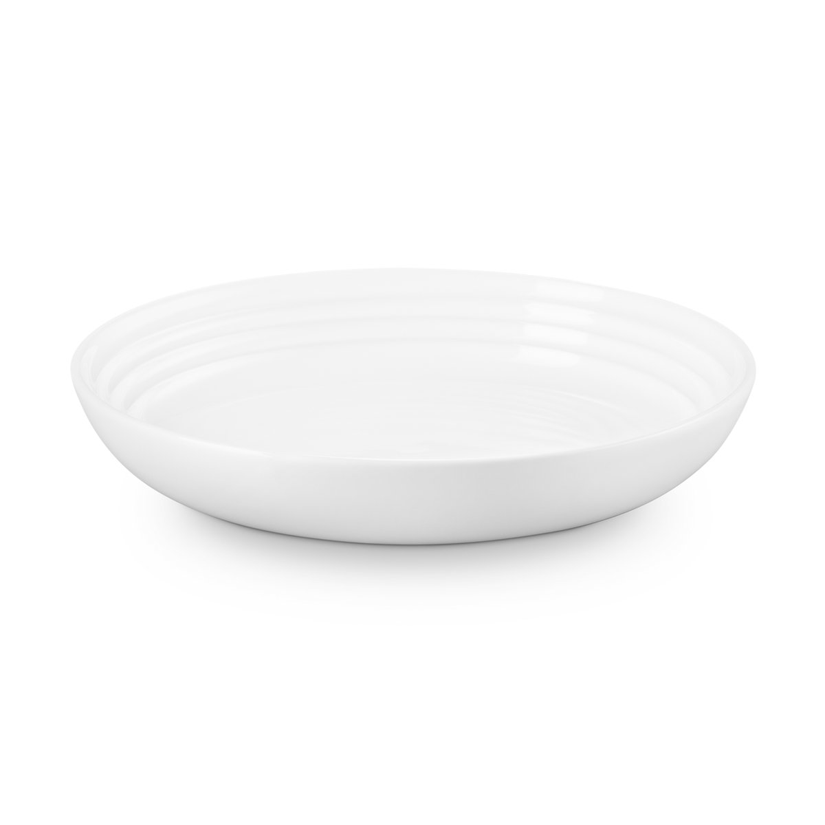Le Creuset Signature -pastalautanen 22 cm Valkoinen