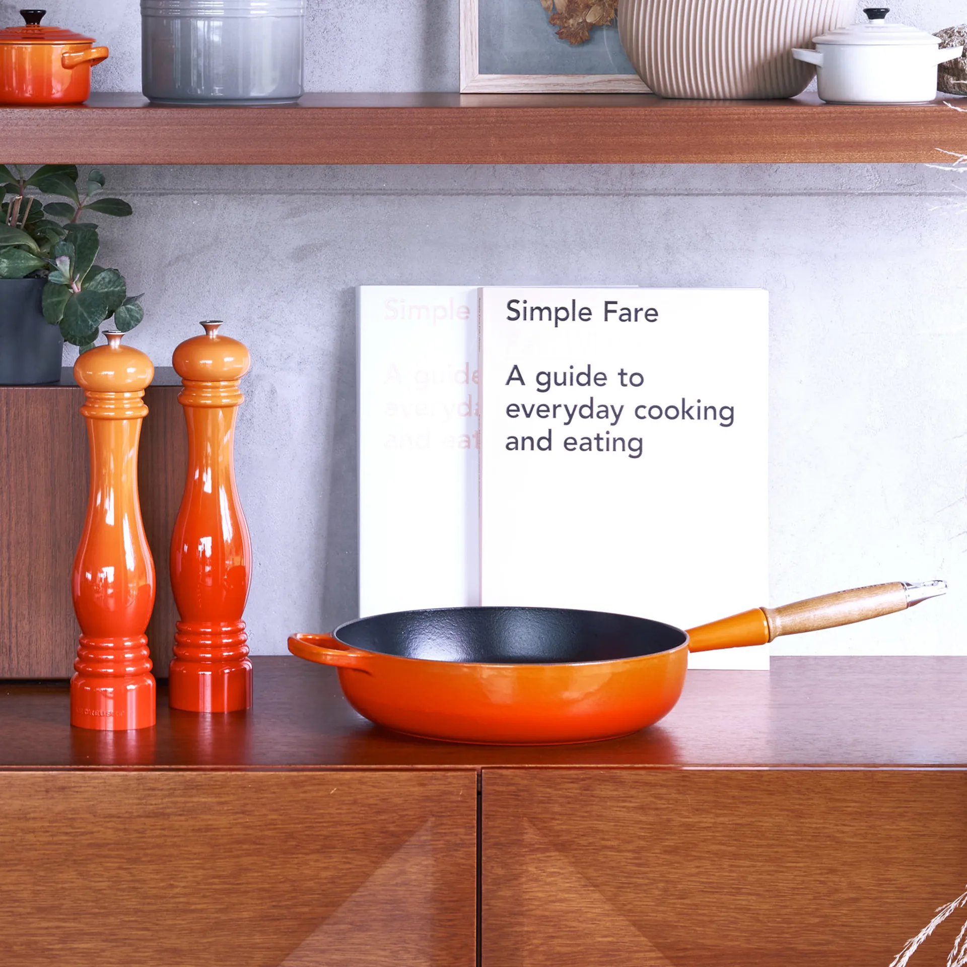 Le Creuset Signature pippurimylly, Volcanic, suuri 32 cm Le Creuset
