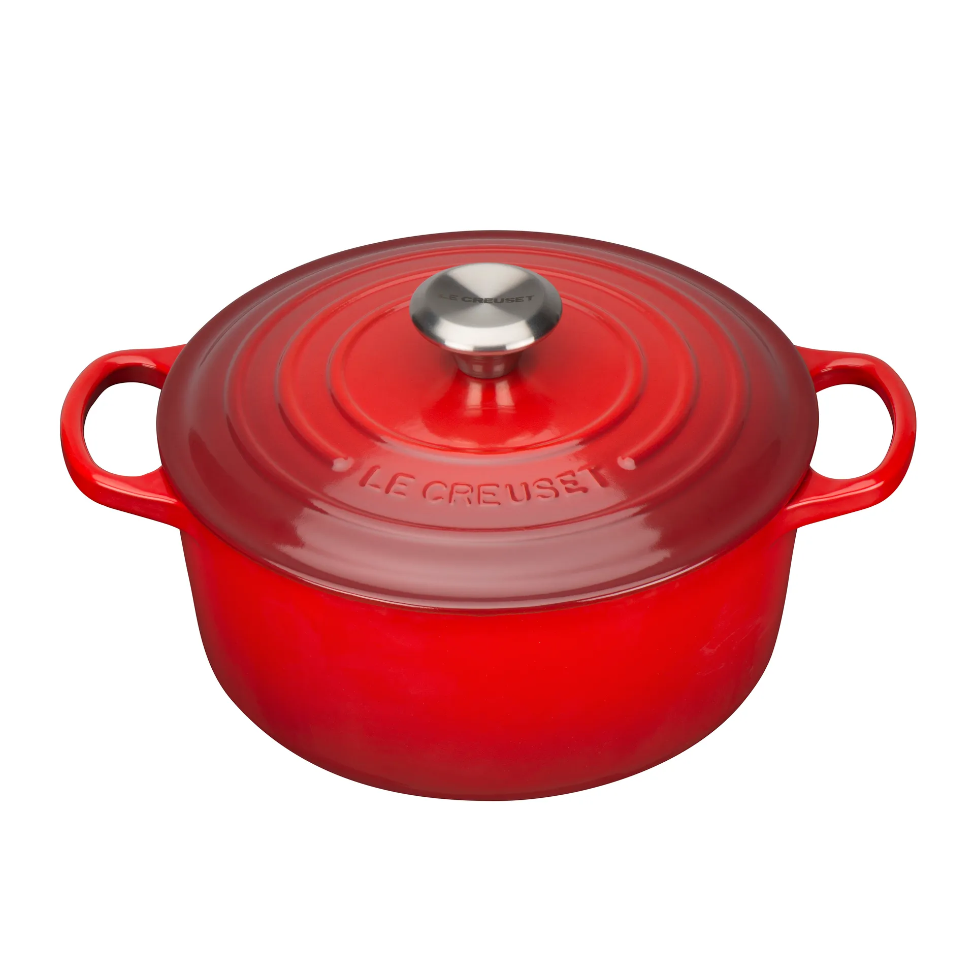 Le Creuset Signature Pyöreä pata 4.2 l, Cerise Le Creuset