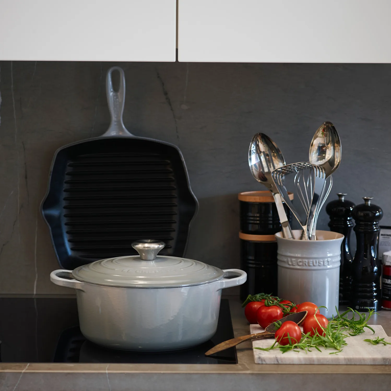 Le Creuset Signature Pyöreä pata 4.2 l, Mist Gray Le Creuset