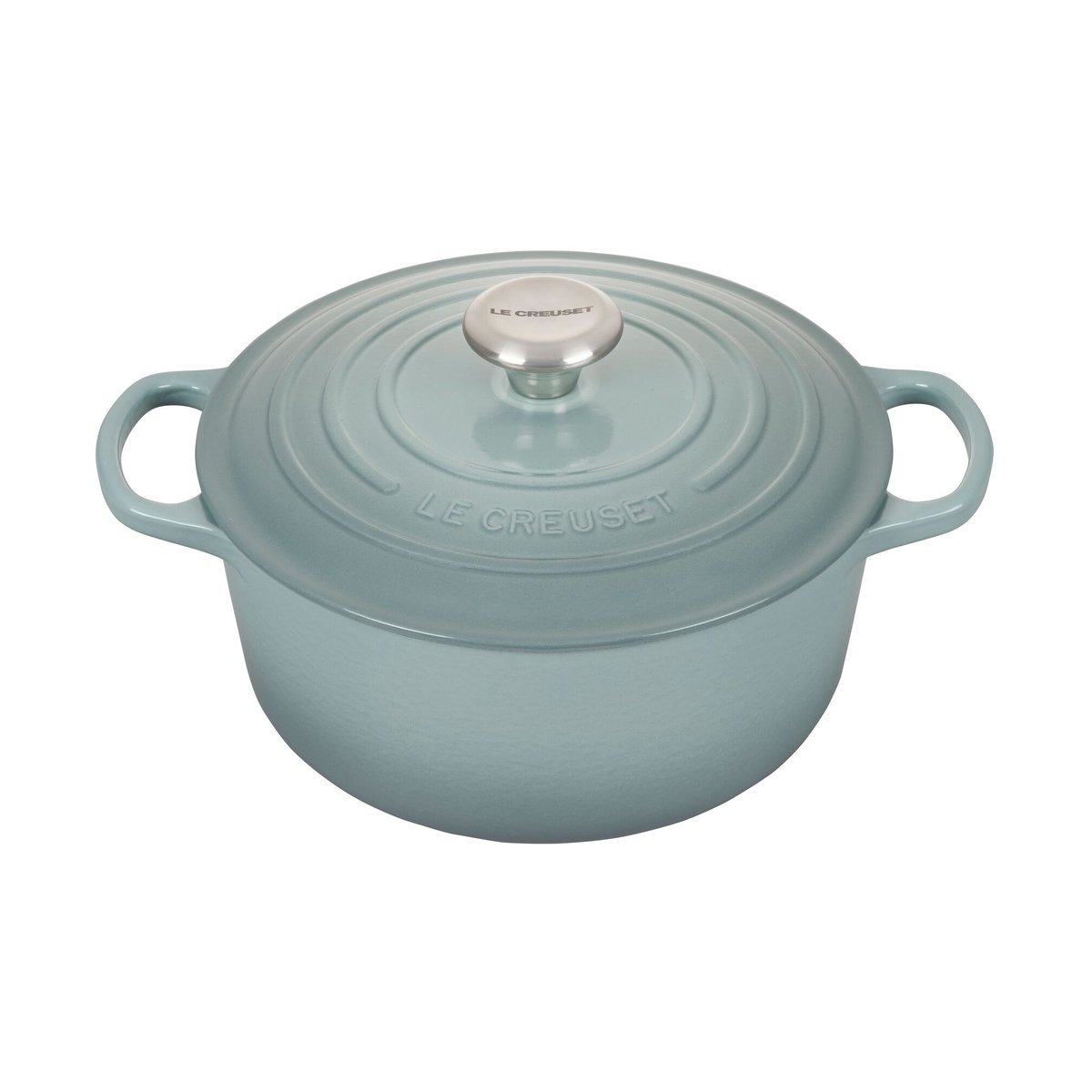 Le Creuset Signature Pyöreä pata 4.2 l Sea Salt | Skandinaavinen Sisustus | Padat | Sininen