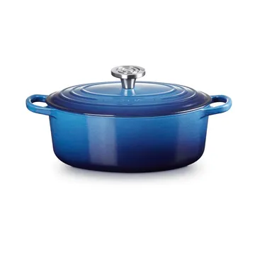 Le Creuset Signature valurauta ovaali pata - Azure, 4,1 l - Le Creuset